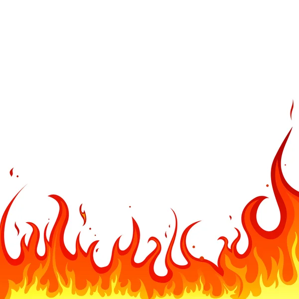 Ogień - ogień — Wektor stockowy