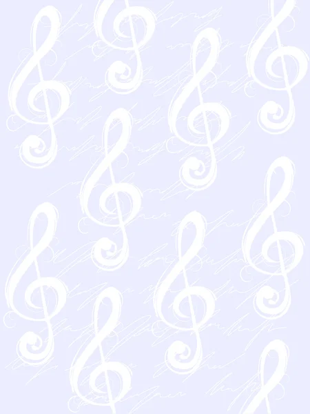 Clefs background — Stock Vector