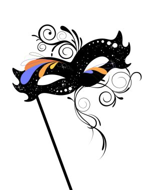 Carnival mask clipart