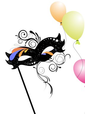 Carnival mask clipart