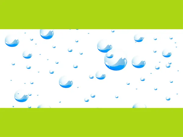 Kapky vody — Stockový vektor