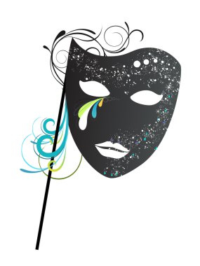 Carnival mask clipart