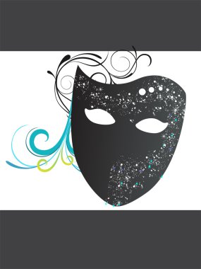 Carnival mask clipart