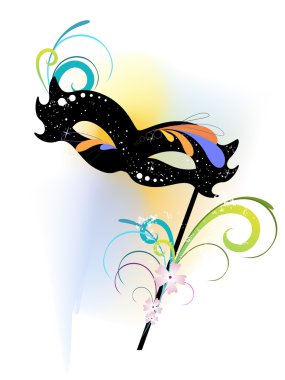 Carnival mask clipart