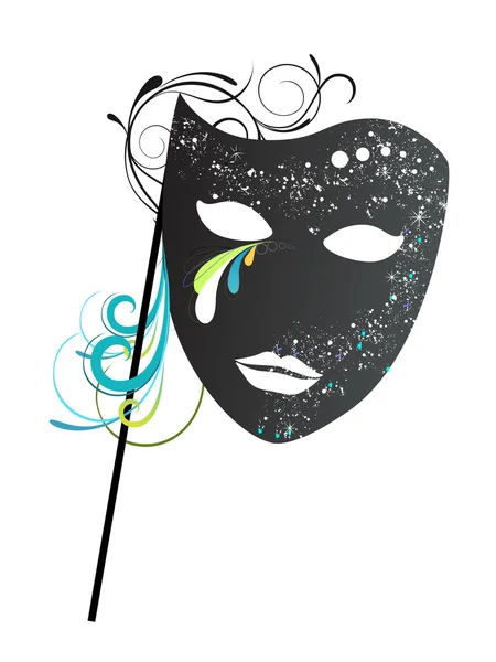 Máscara de carnaval — Vector de stock