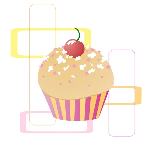 Muffin — Stock Vector