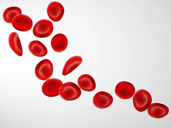 Glóbulos sanguíneos — Vector de stock