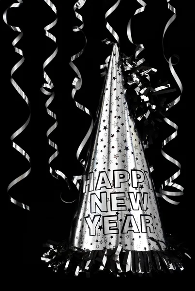 Frohes neues Jahr Party Hut — Stockfoto