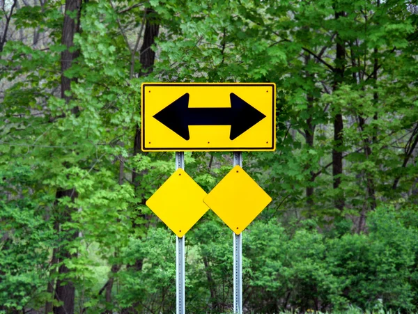 stock image Two way arrow sign.