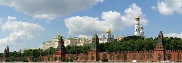 Россия, Москва. Панорамный вид на Кремль — стоковое фото
