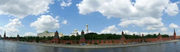 俄罗斯，莫斯科。克里姆林宫的全景视图 — 图库照片