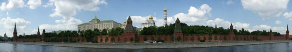 Rusko, Moskva. panoramatický pohled na Kreml — Stock fotografie