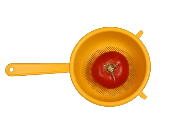 Beyaz arkaplanda taze domatesler — Stok fotoğraf