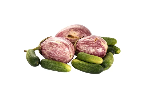 Fresh vegetables on white background — Stock Photo, Image