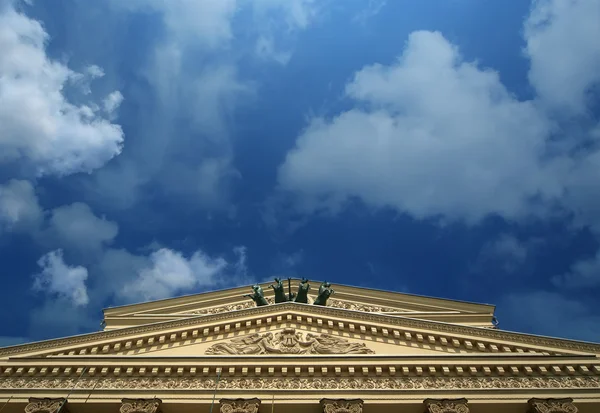 莫斯科大剧院。莫斯科俄罗斯 — 图库照片