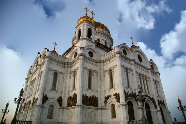 Catedral de Cristo Salvador, Moscou, Rússia — Fotografia de Stock
