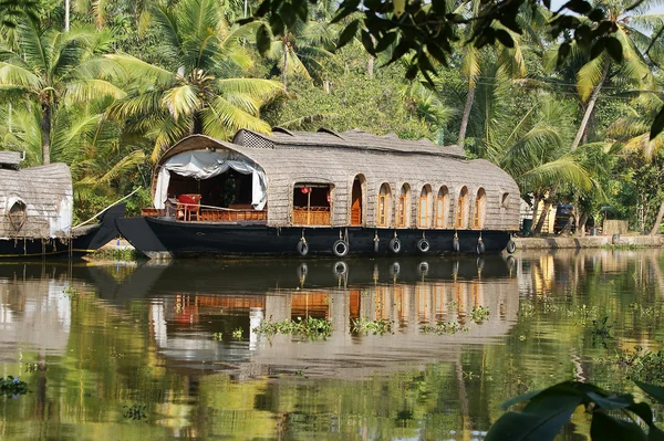 Casa barco en el Kerala (India) —  Fotos de Stock