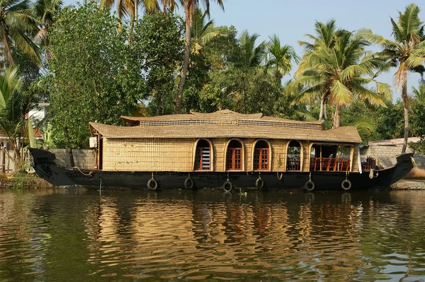 stock image House boat in the Kerala (India) Backwaters