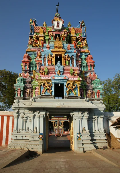 Традиционный индуистский храм, Южная Индия, Керала — стоковое фото