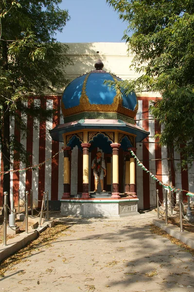 Świątynia Minakszi hinduistycznej świątyni w madurai, tamil nadu, Indie — Zdjęcie stockowe