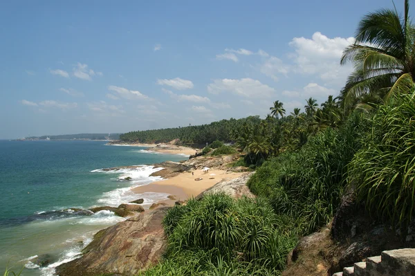 Coasta oceanelor, Kerala, India de Sud — Fotografie, imagine de stoc