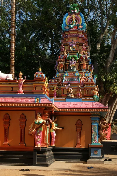 传统的印度寺庙，南印度喀拉拉邦 — 图库照片