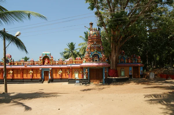 Temple hindou traditionnel, Inde du Sud, Kerala — Photo