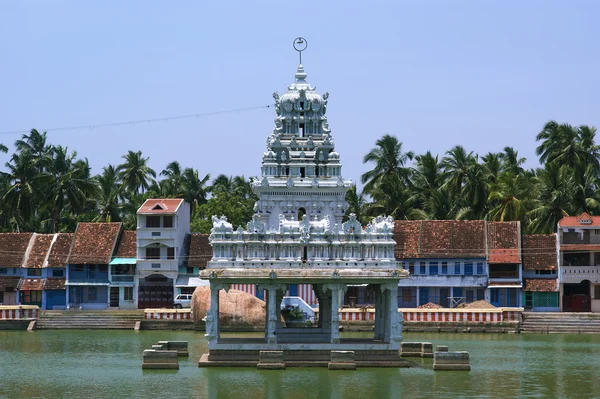 Suchindram temple.Kanniyakumari, Tamil Nadu, South India — Stock Photo, Image