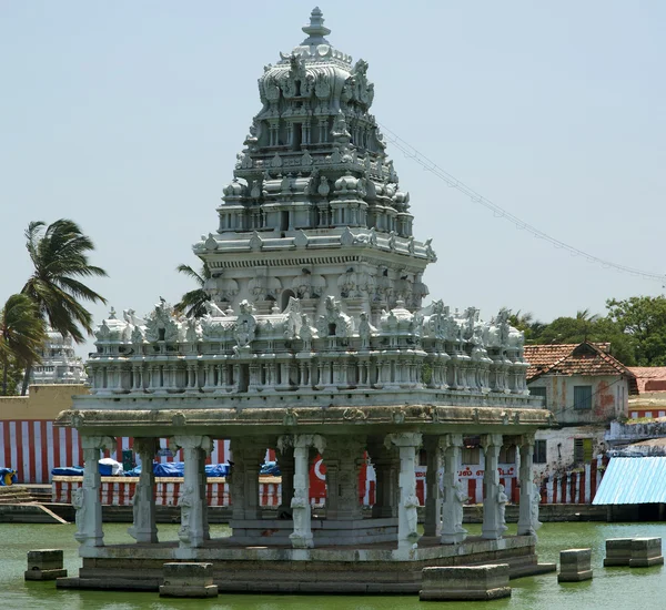 印度南部泰米尔纳德邦，suchindram temple.kanniyakumari — 图库照片