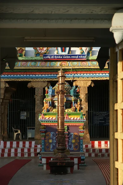 Tradycyjne hinduskie świątyni, południowych Indiach, kerala — Zdjęcie stockowe