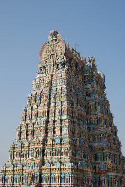 Meenakshi madurai, Güney Hindistan hindu Tapınağı