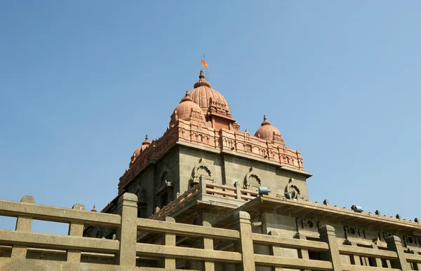 斯瓦米 · vivekananda 纪念馆，kanyakumari 印度. — 图库照片