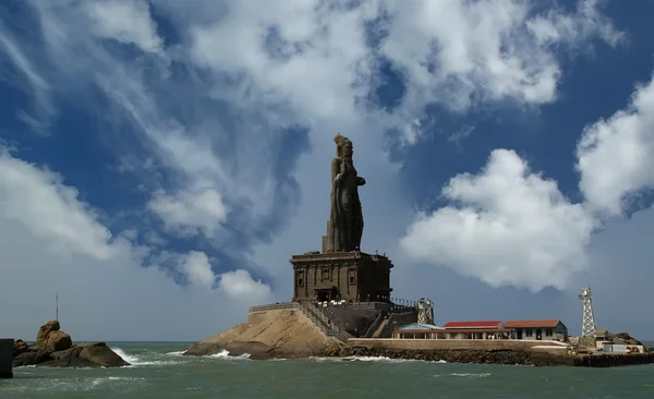 stock image Thiruvalluvar statue, Kanyakumari, Tamilnadu, India.