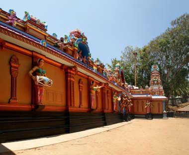 geleneksel hindu Tapınağı, Güney Hindistan, kerala