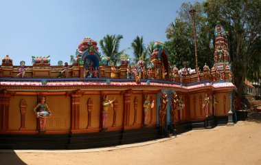 geleneksel hindu Tapınağı, Güney Hindistan, kerala