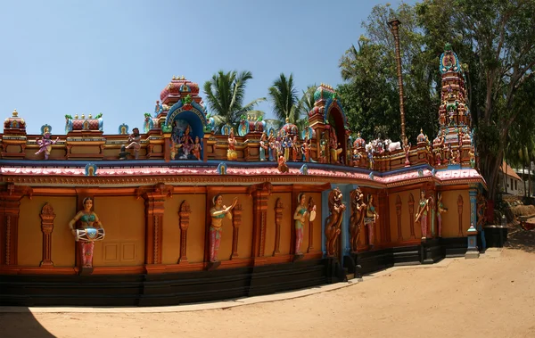 Tradiční hinduistický chrám, Jižní Indie, kerala — Stock fotografie