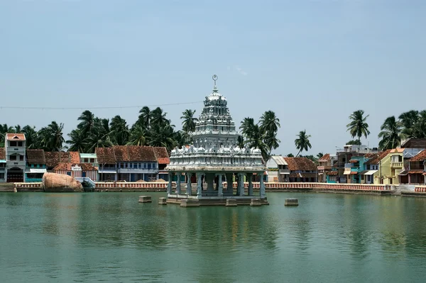 Suchindram temple. Kanniyakumari, Tamil Nadu, South India — Stock Photo, Image