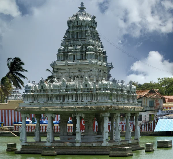 Suchindram templom. kanniyakumari, tamil nadu Dél-Indiában — Stock Fotó