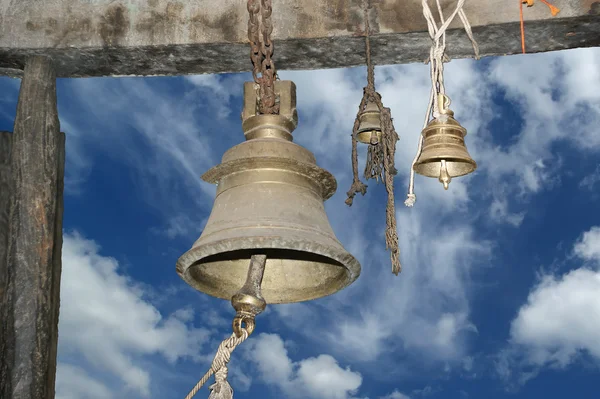 stock image Traditional symbols of the Hindu religion - the bells