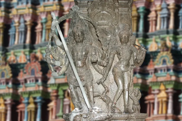Το γλυπτό παραδοσιακή Ινδουιστική θρησκεία — Φωτογραφία Αρχείου