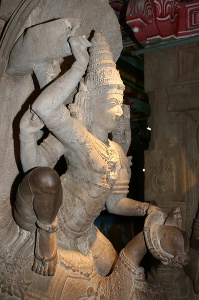 La scultura tradizionale della religione indù — Foto Stock