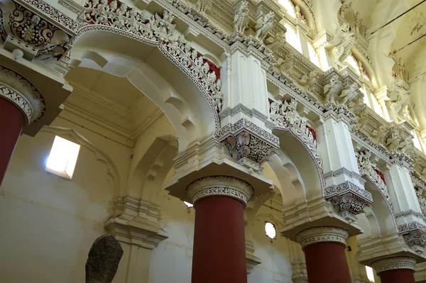 Thirumalai nayakkar mahal 궁전 복잡 한 — 스톡 사진