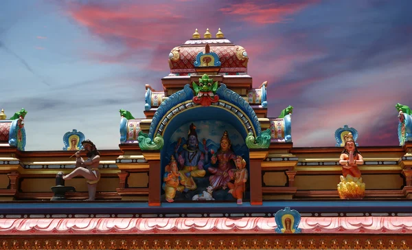 Templo hindu tradicional, sul da Índia, Kerala — Fotografia de Stock