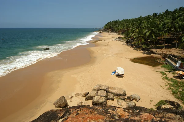 Côte de l'océan, Kerala, Inde du Sud — Photo