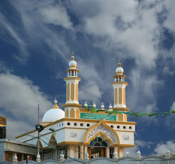 Mezquita musulmana (árabe), Kovalam, Kerala, sur de la India — Foto de Stock