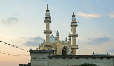 Müslüman (Arap) Camii, kovalam, kerala, Güney Hindistan