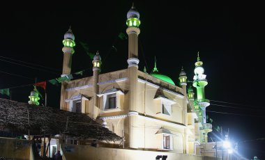 Müslüman (Arap) Camii, kovalam, kerala, Güney Hindistan