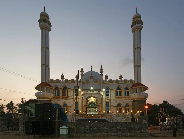 Мусульманська мечеть (Арабський), Ковалам, Керала, Південної Індії — стокове фото