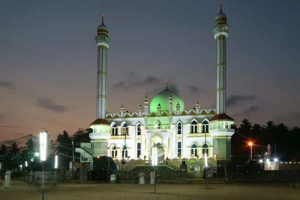 Muslimsk (arabisk) moske, Kovalam, Kerala, Sydindien - Stock-foto