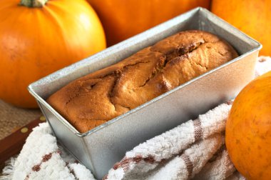 Fresh Baked Pumpkin Bread clipart